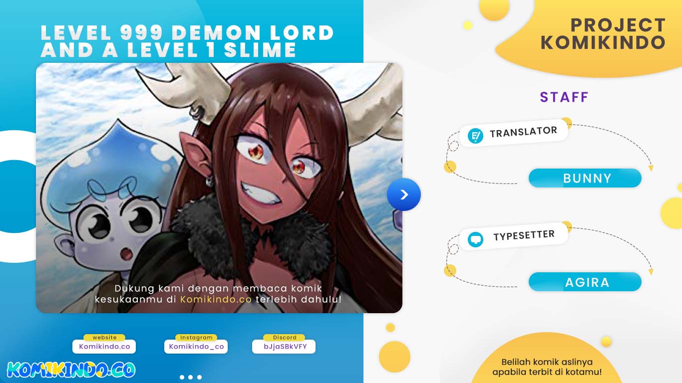 Level 999 Demon Lord and a Level 1 Slime Chapter 01