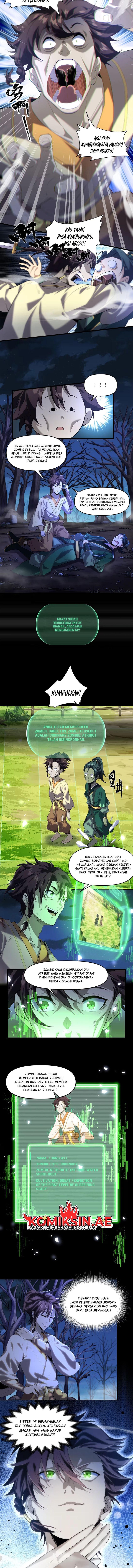 Starting as a Small Zombie, I Cultivate to Immortality by Growing Plants Chapter 01
