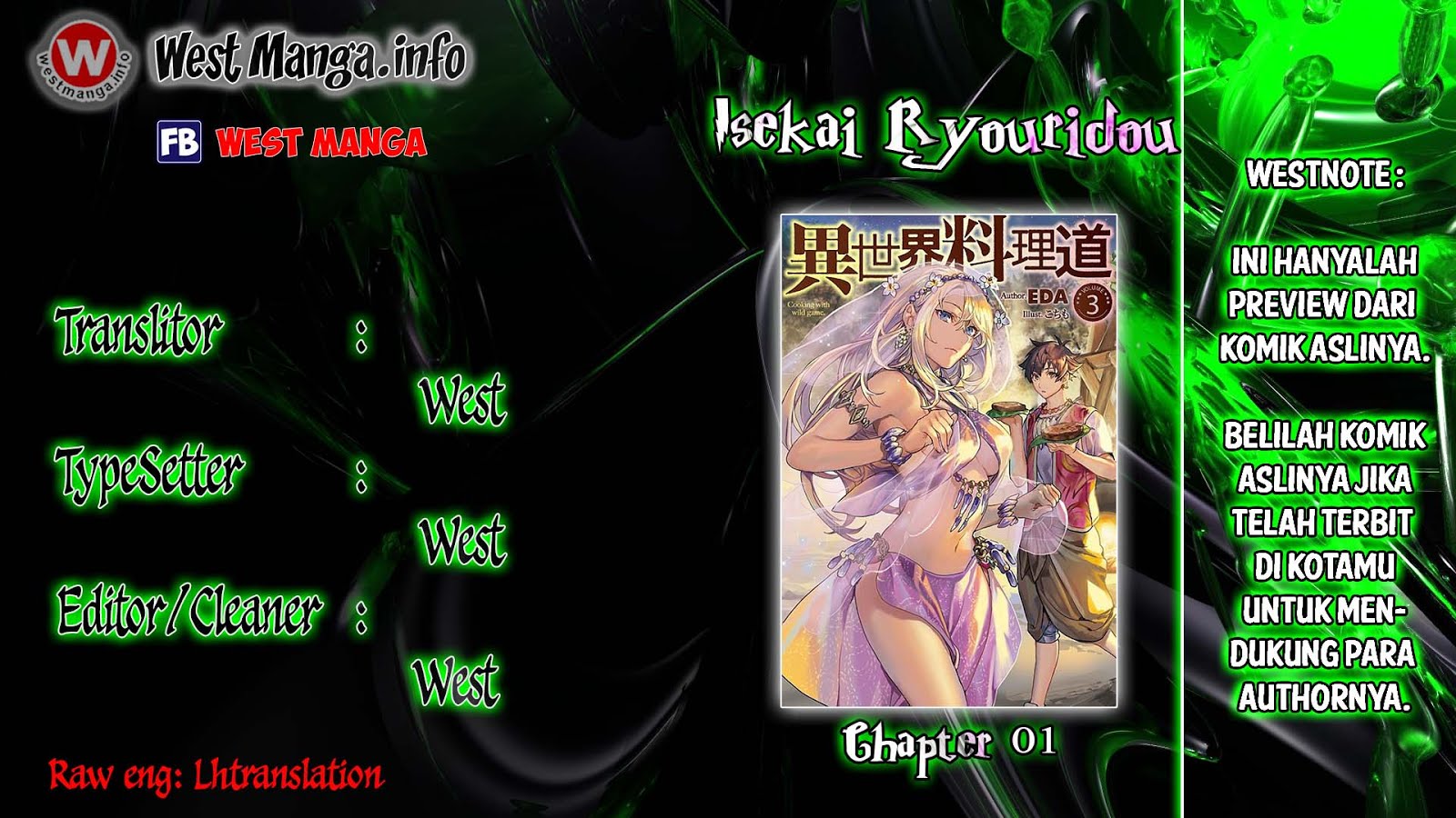 Isekai Ryouridou Chapter 1