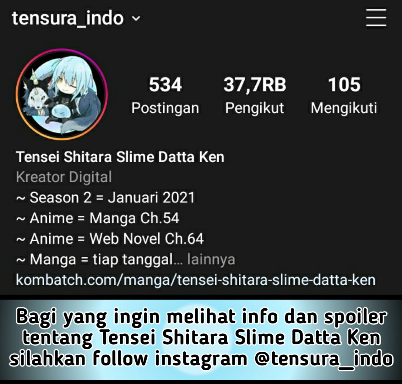 Tensei Shitara Slime Datta Ken Chapter 74