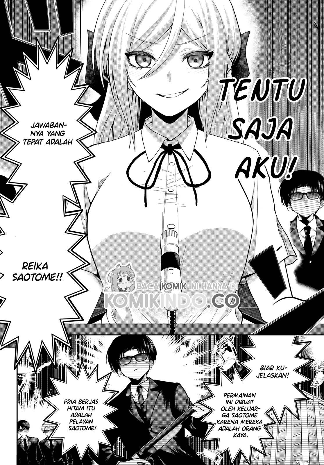 The Death Game Is All That Saotome-san Has Left Chapter 01.