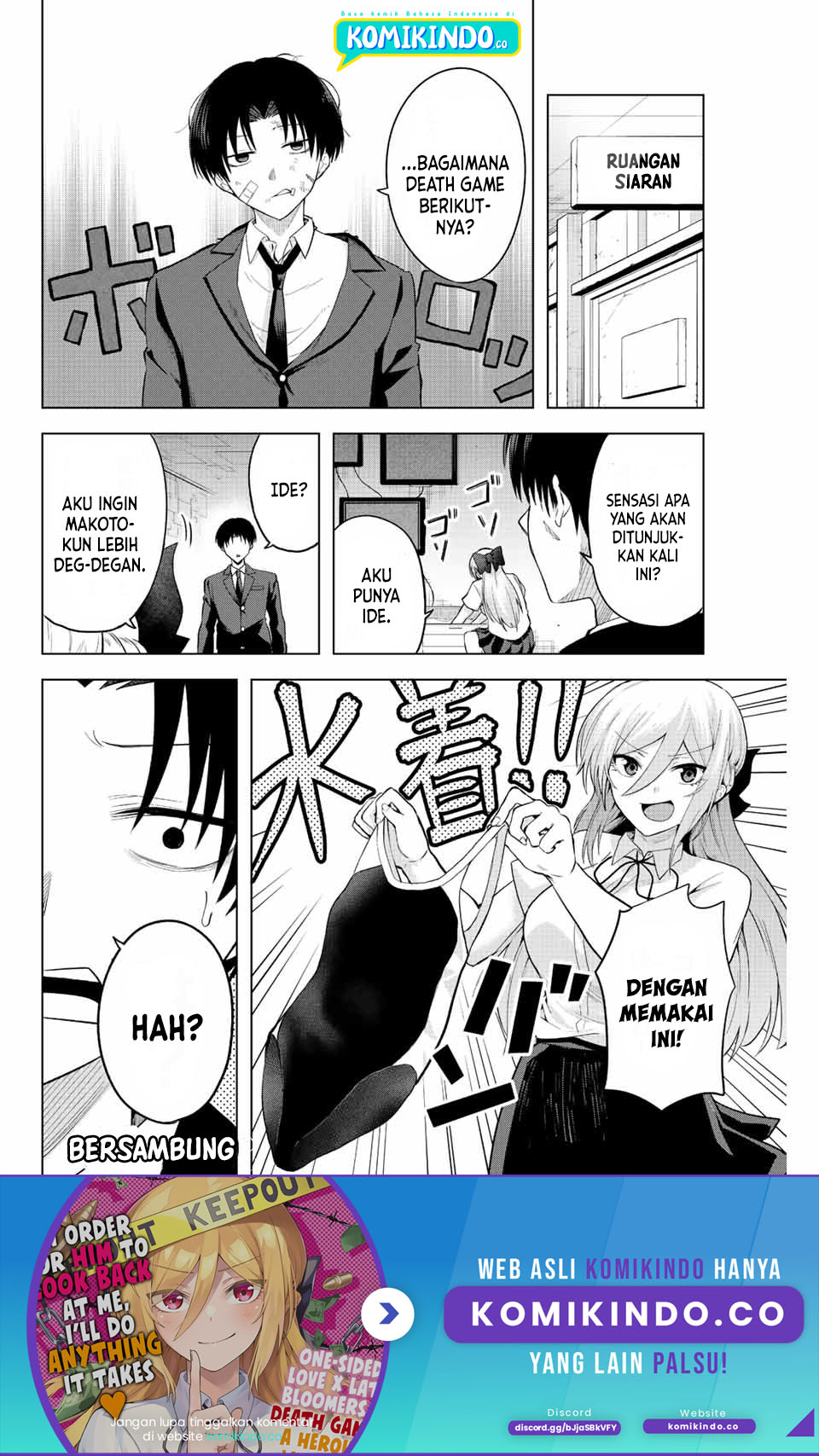 The Death Game Is All That Saotome-san Has Left Chapter 03