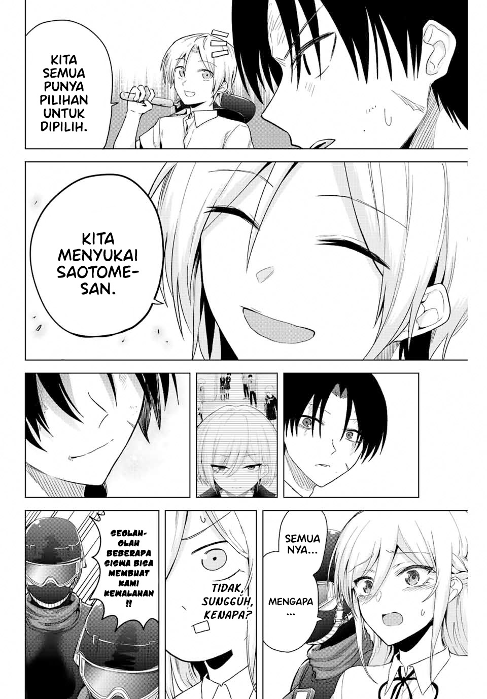 The Death Game Is All That Saotome-san Has Left Chapter 34