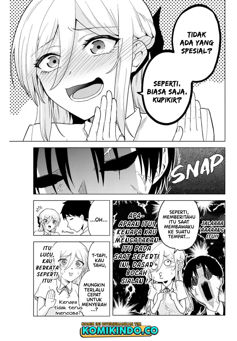 The Death Game Is All That Saotome-san Has Left Chapter 36 