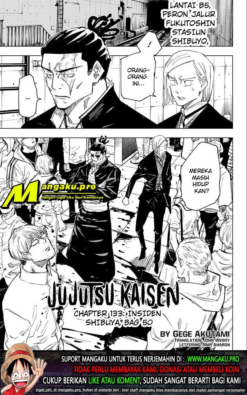 Jujutsu Kaisen Chapter 133