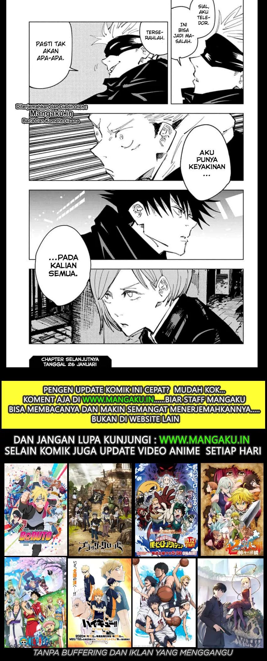 Jujutsu Kaisen Chapter 91