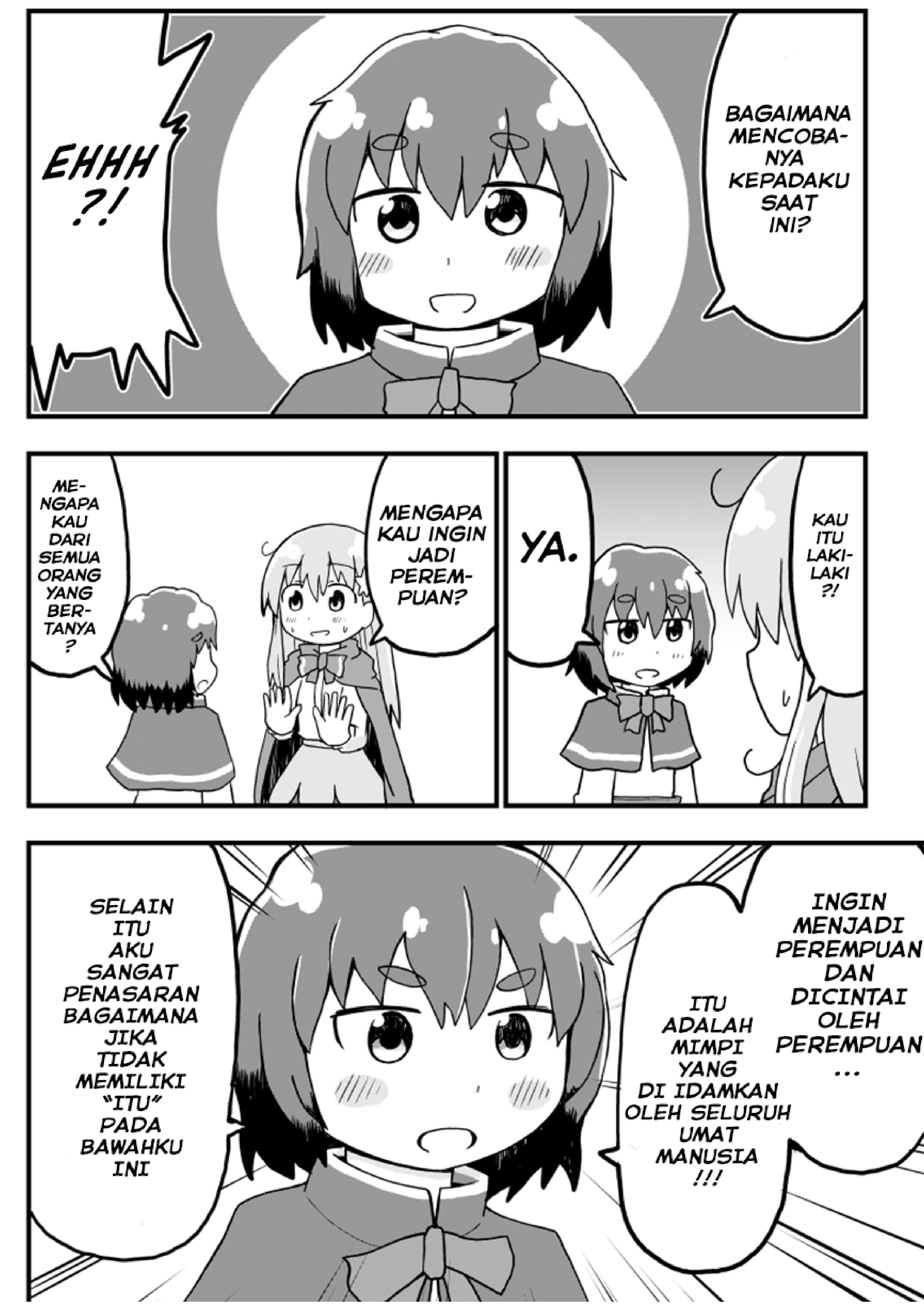 A Manga About a Hero Who Pulled Out the Holy Sword and Became a Girl Chapter 5