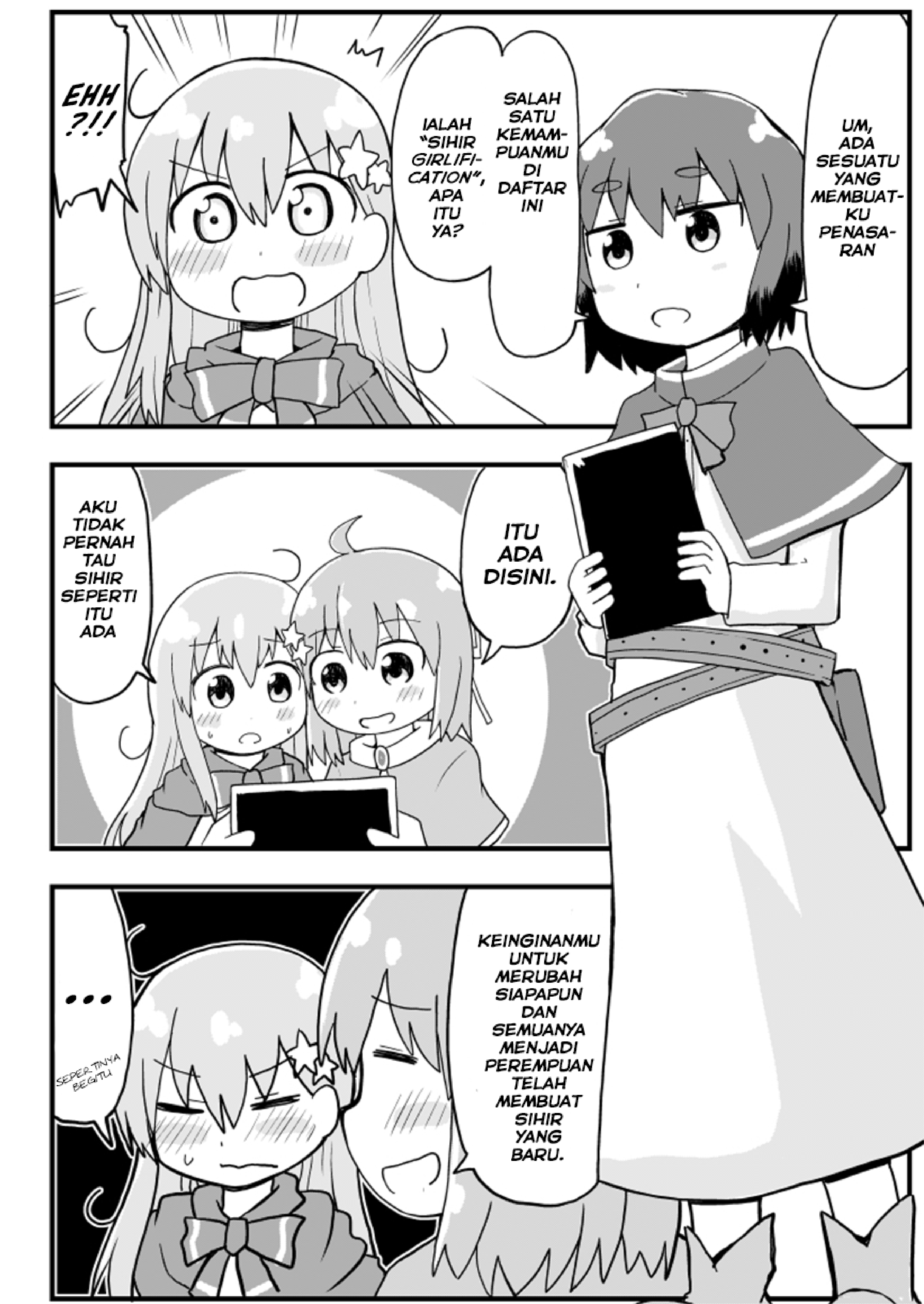 A Manga About a Hero Who Pulled Out the Holy Sword and Became a Girl Chapter 5