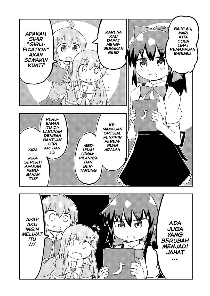 A Manga About a Hero Who Pulled Out the Holy Sword and Became a Girl Chapter 9