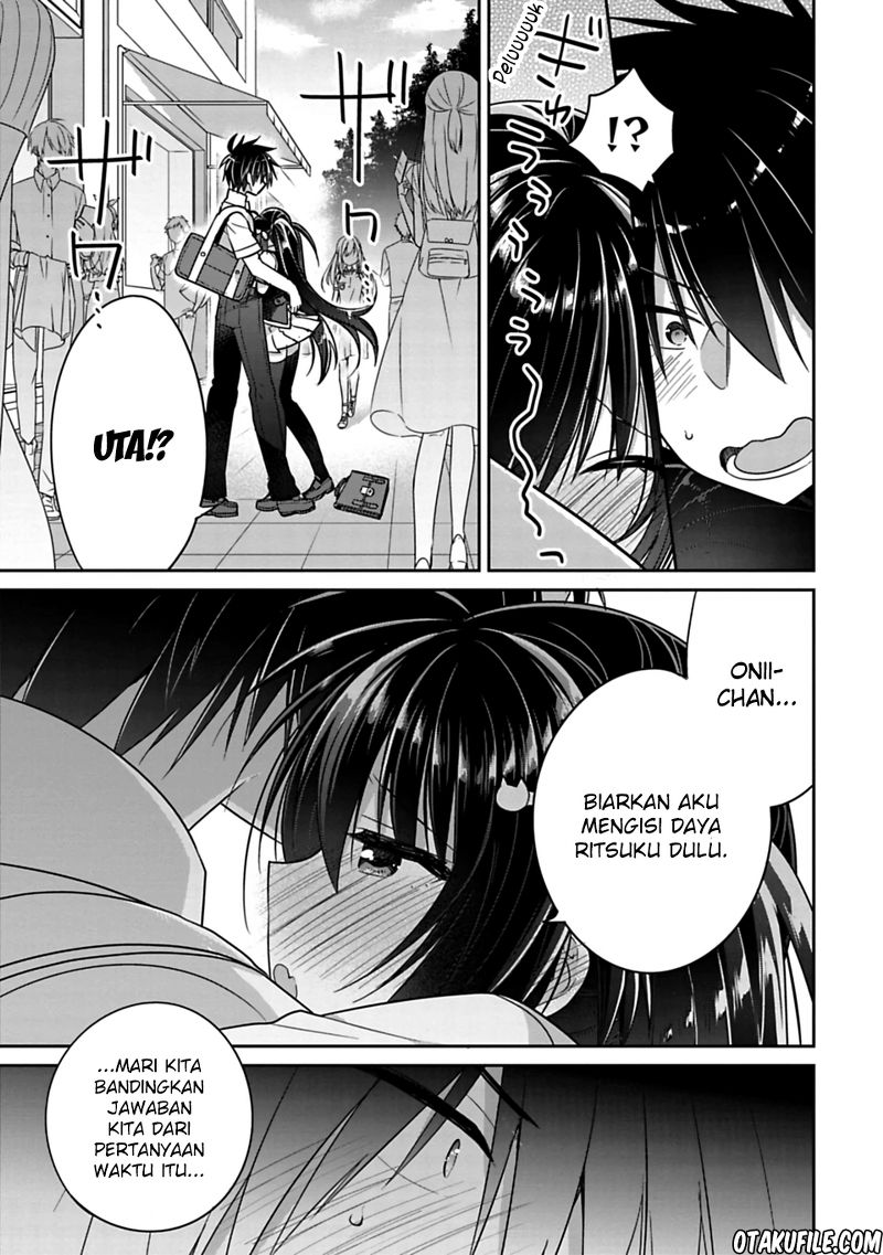 Siscon Ani to Brocon Imouto ga Shoujiki ni Nattara chapter 11 halaman 9