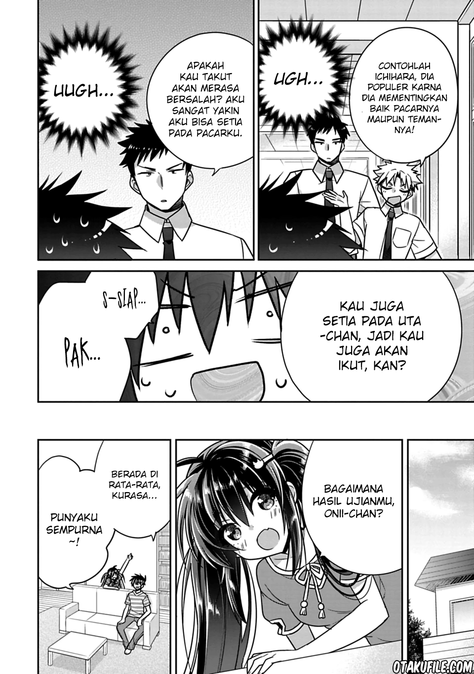 Siscon Ani to Brocon Imouto ga Shoujiki ni Nattara Chapter 012 page 7