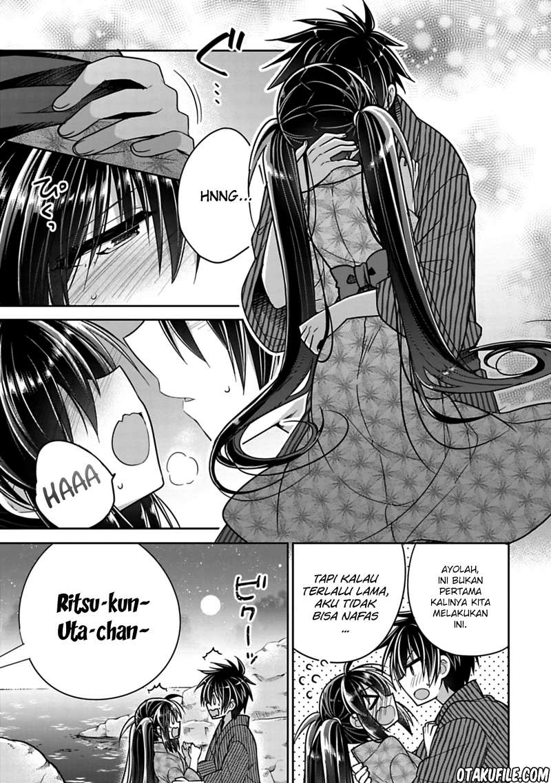 Siscon Ani to Brocon Imouto ga Shoujiki ni Nattara chapter 15.5 halaman 12