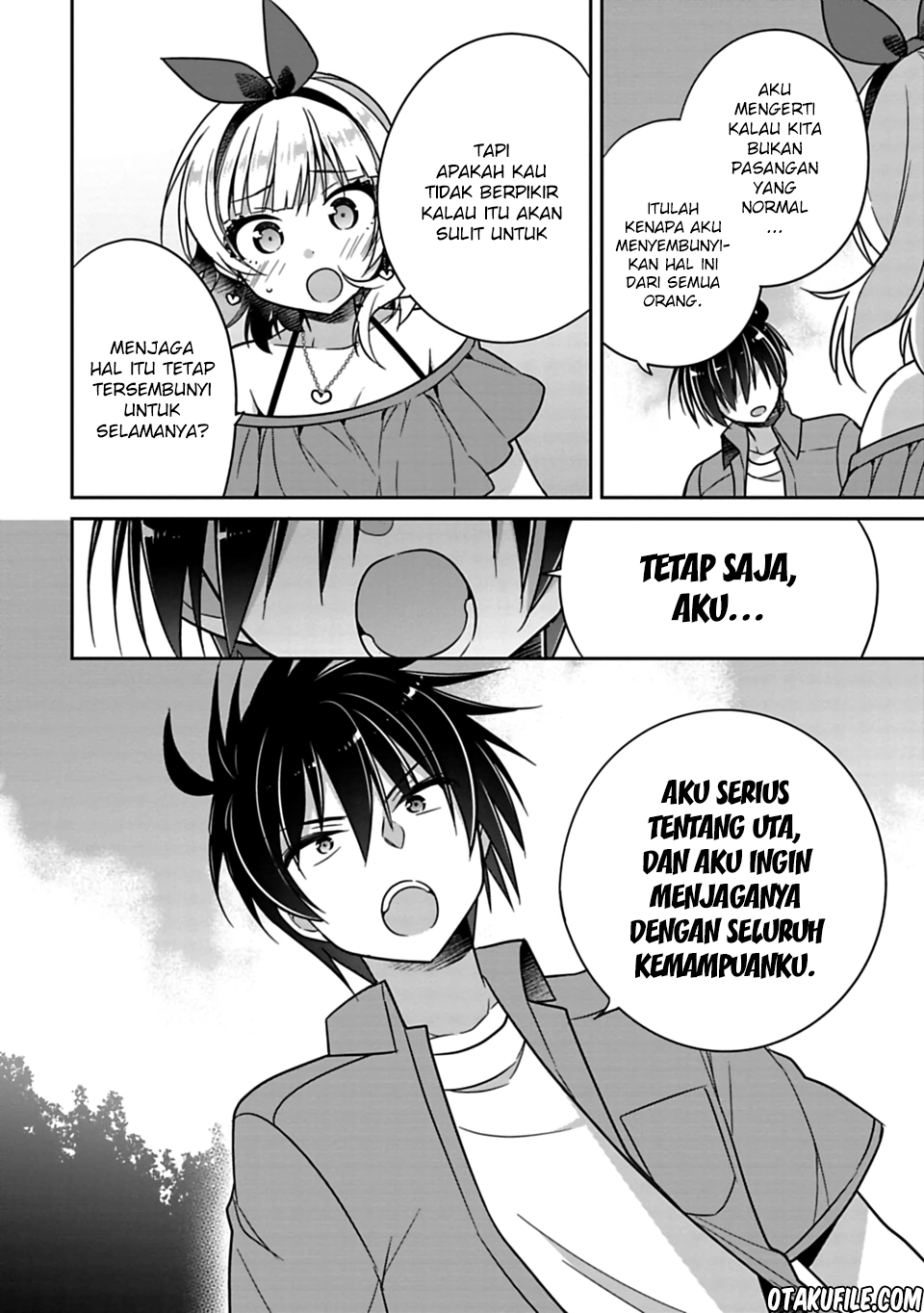Siscon Ani to Brocon Imouto ga Shoujiki ni Nattara chapter 16 halaman 6