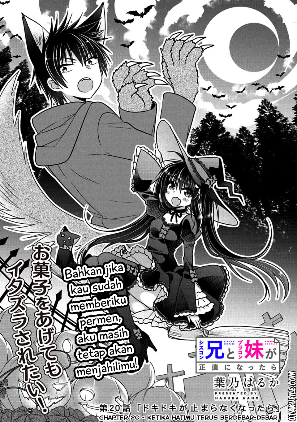 Siscon Ani to Brocon Imouto ga Shoujiki ni Nattara Chapter 20