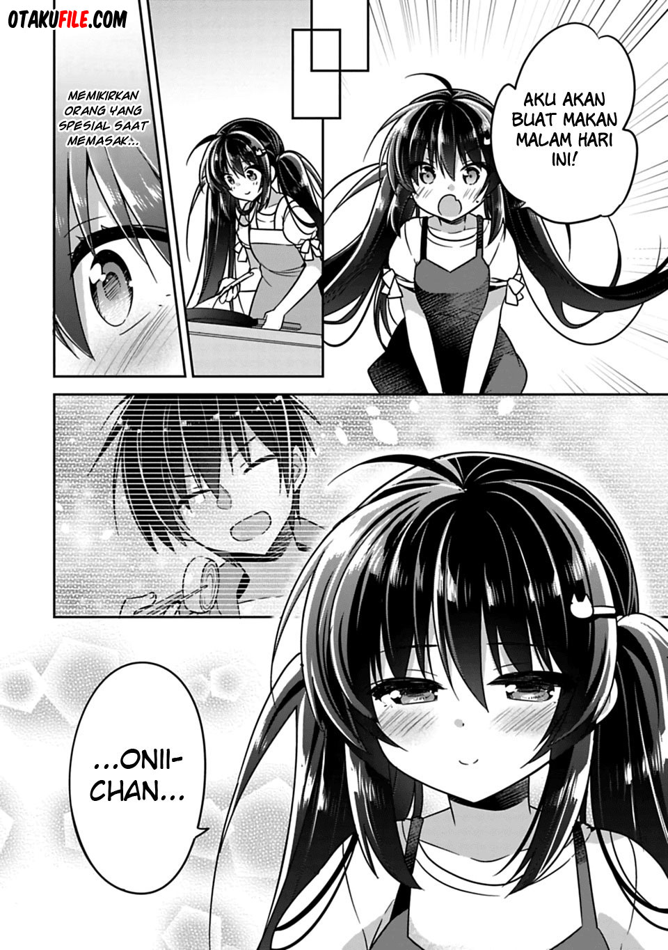 Siscon Ani to Brocon Imouto ga Shoujiki ni Nattara chapter 9 halaman 6