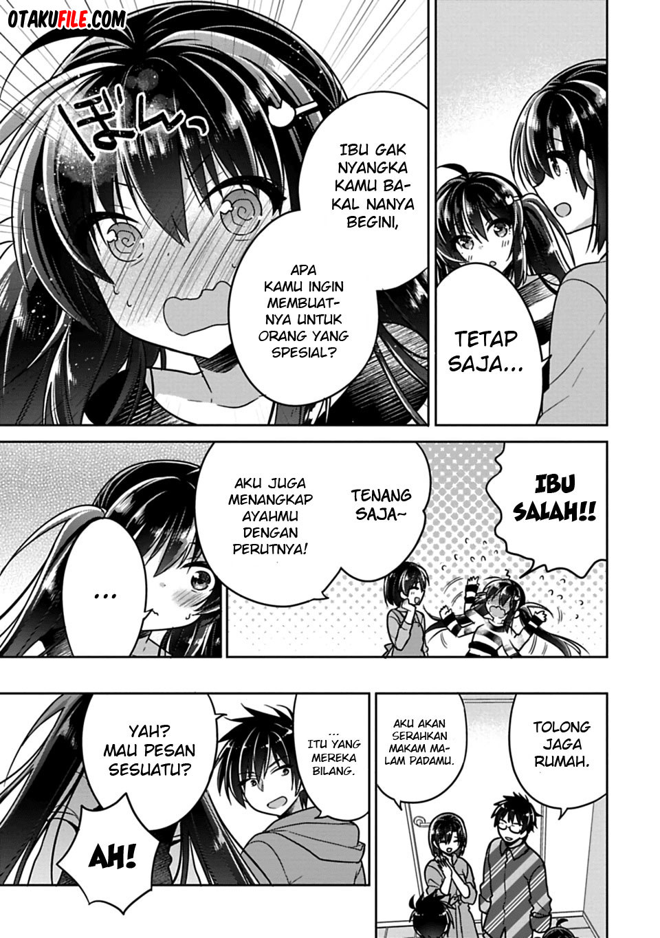 Siscon Ani to Brocon Imouto ga Shoujiki ni Nattara chapter 9 halaman 5