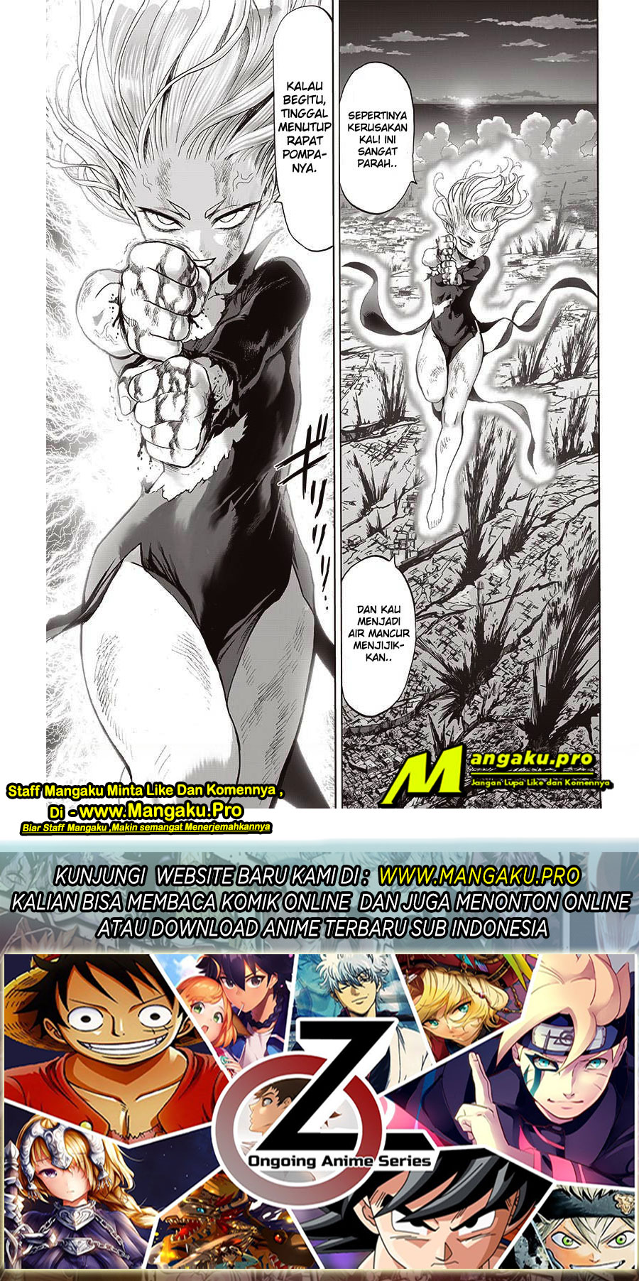 One Punch Man Chapter 183