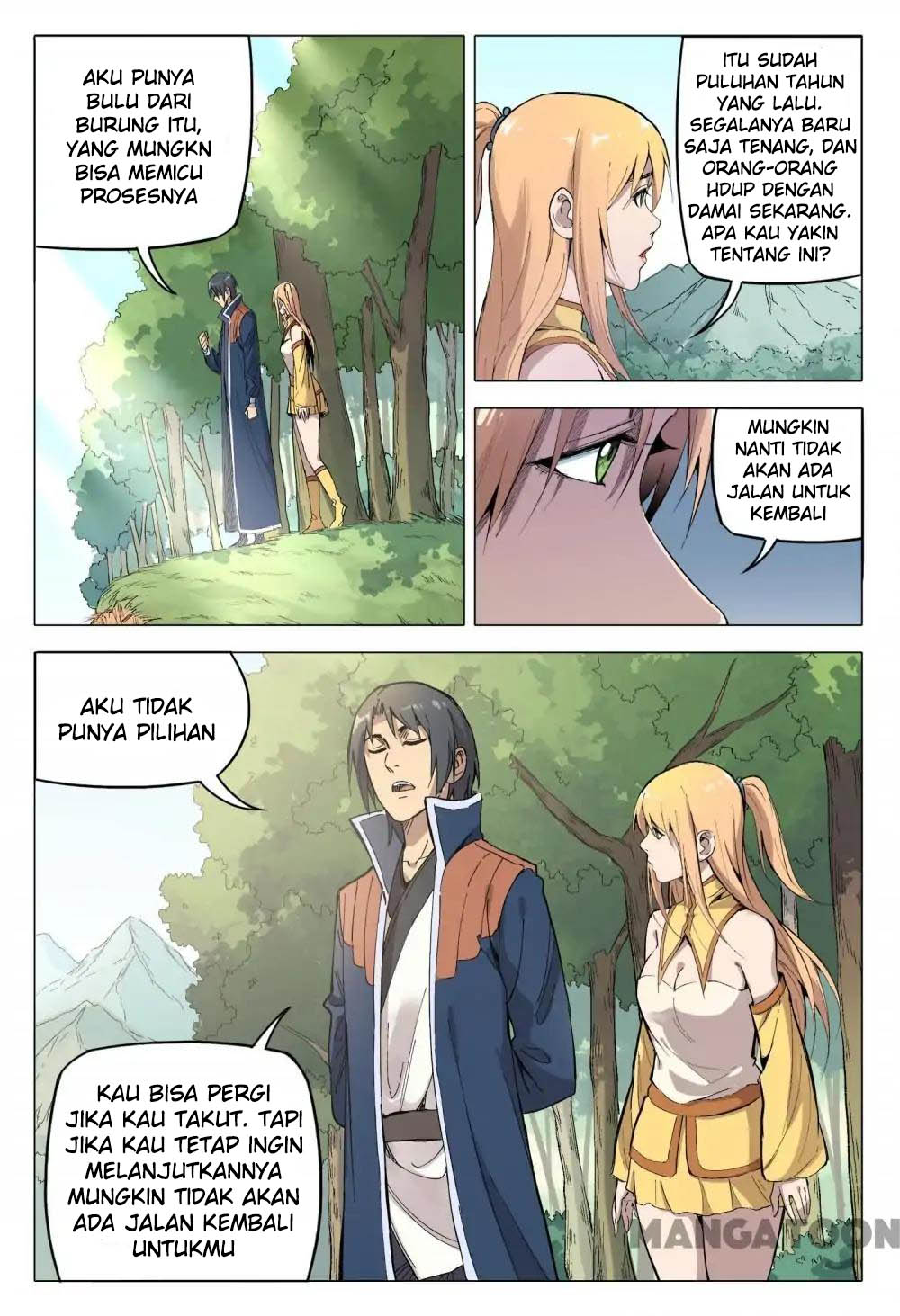 Deity's Path Through Ten Thousand Worlds chapter 167 halaman 12