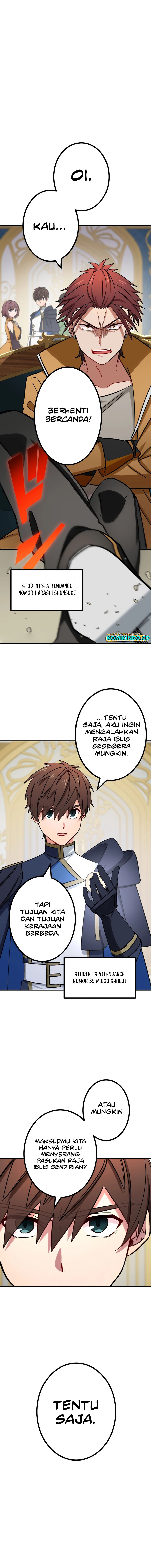 The strongest assassin gets transferred to another world with his whole class Chapter 55 page 1