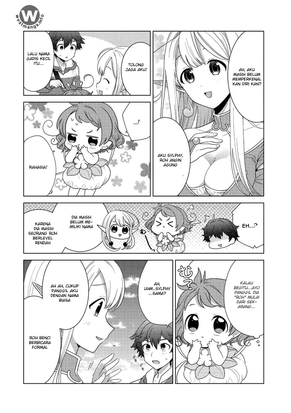 Seirei-tachi no Rakuen to Risou no Isekai Seikatsu Chapter 1