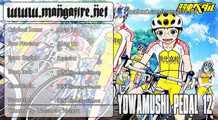 Yowamushi Pedal Chapter 12