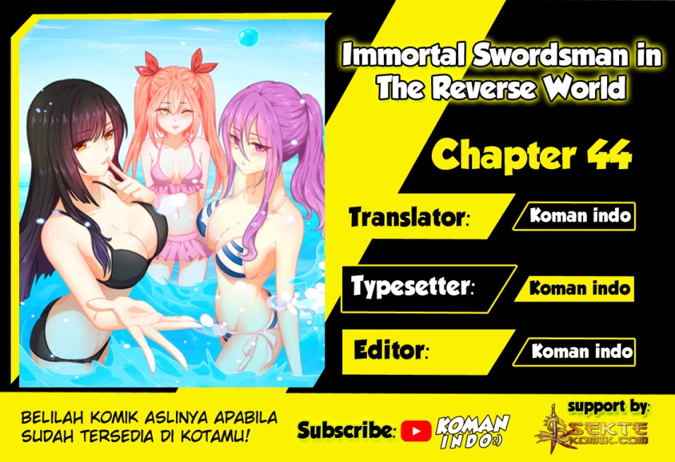 Immortal Swordsman in The Reverse World Chapter 44