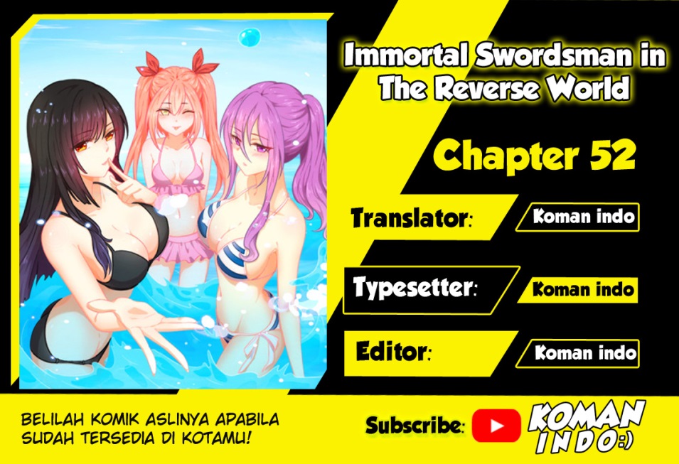 Immortal Swordsman in The Reverse World Chapter 52