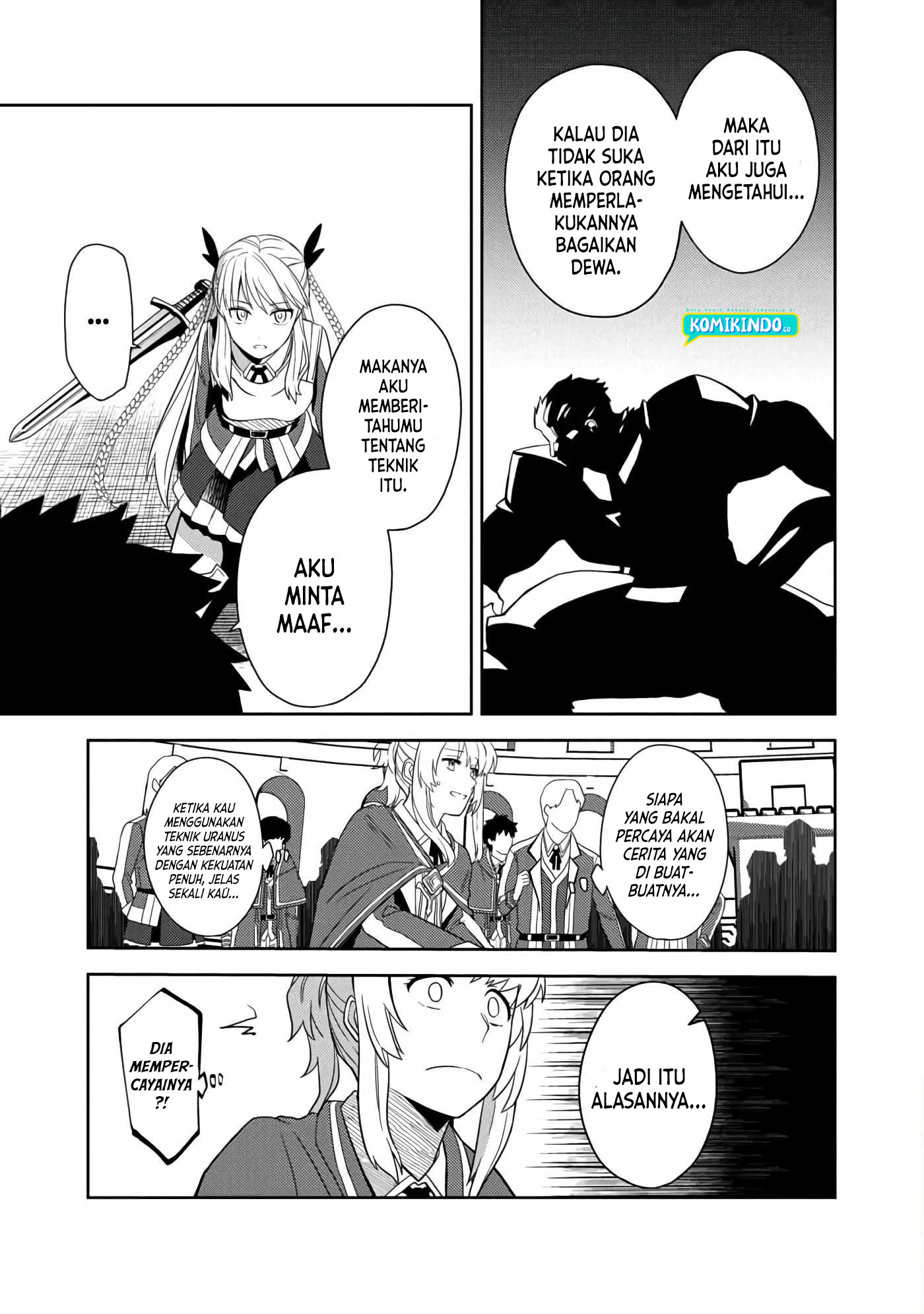 The reincarnated swordsman with 9999 strength wants to become a magician! Chapter 03