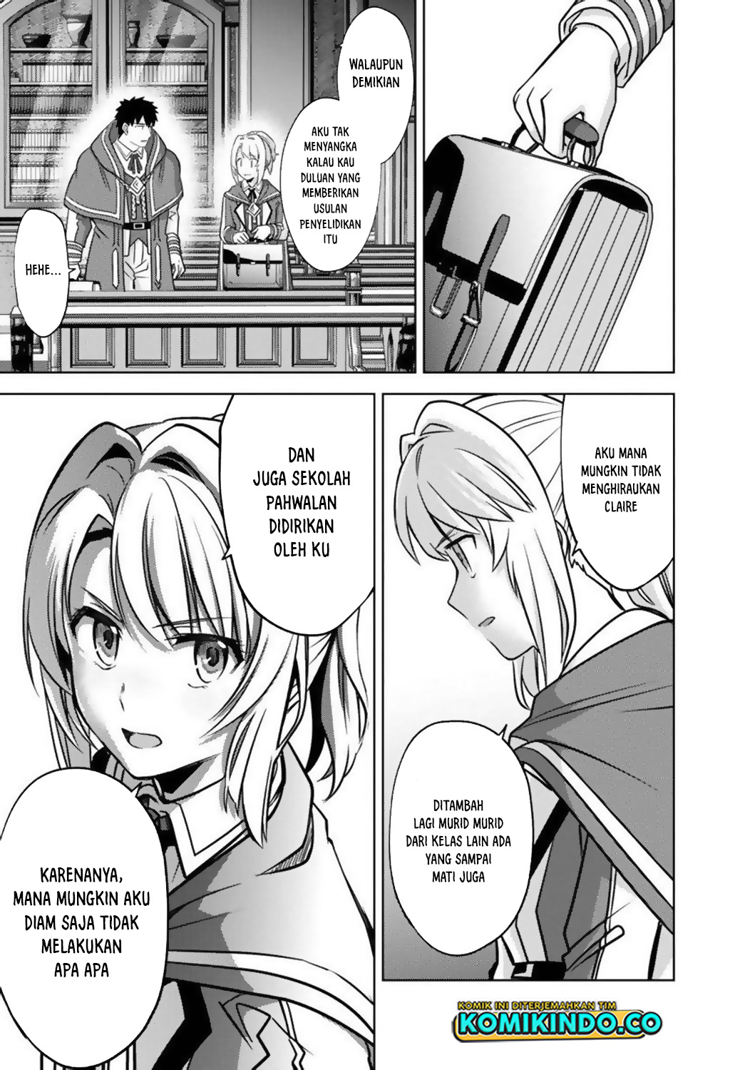 The reincarnated swordsman with 9999 strength wants to become a magician! Chapter 10