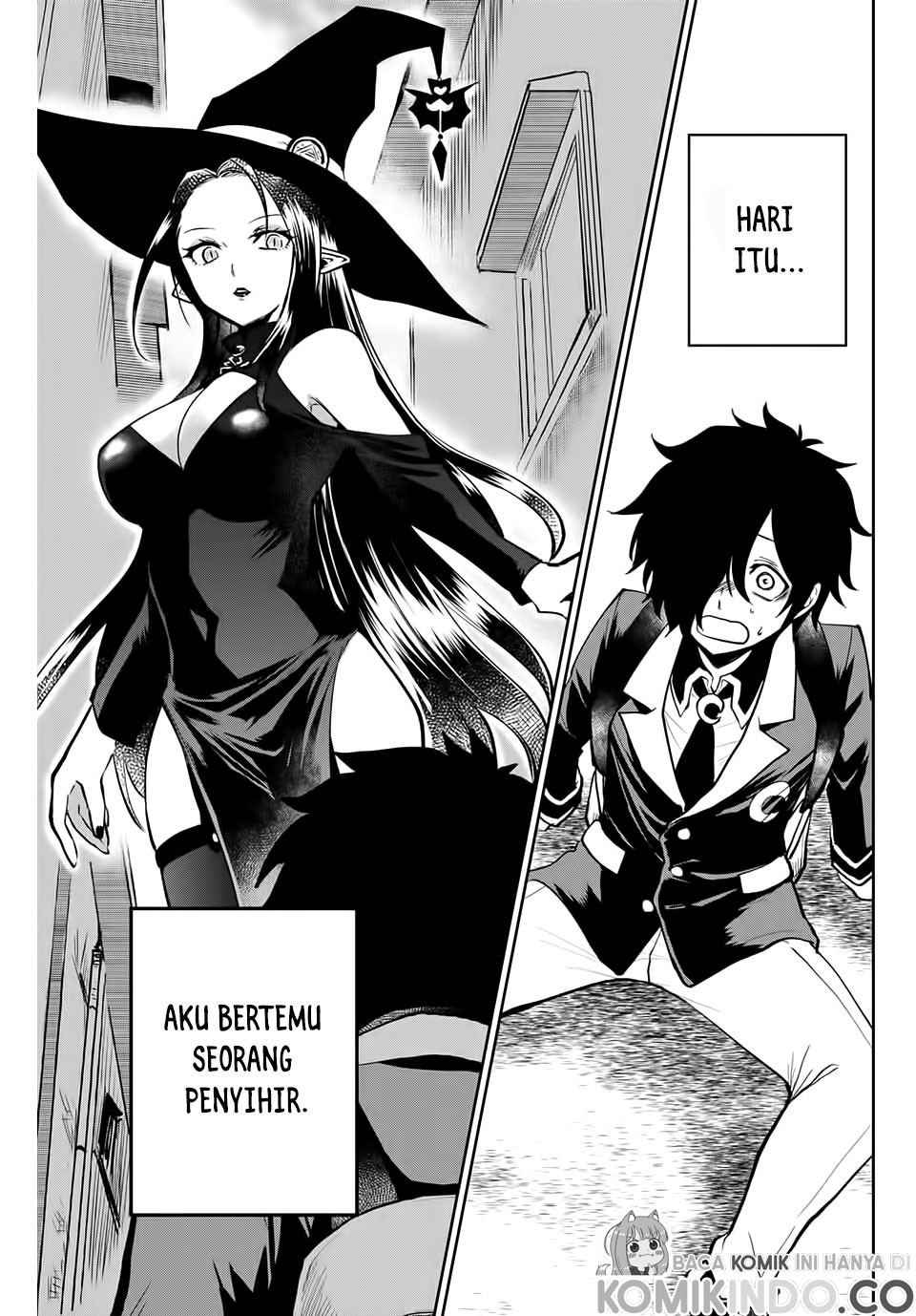 The Witch Controls Her Age And Magic With a Kiss Chapter 01