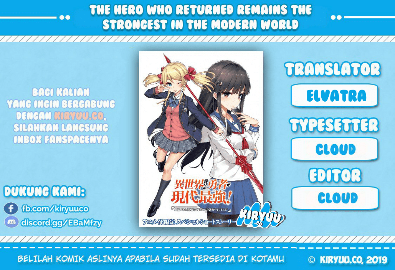 The Hero Who Returned Remains the Strongest in the Modern World Chapter 2-2