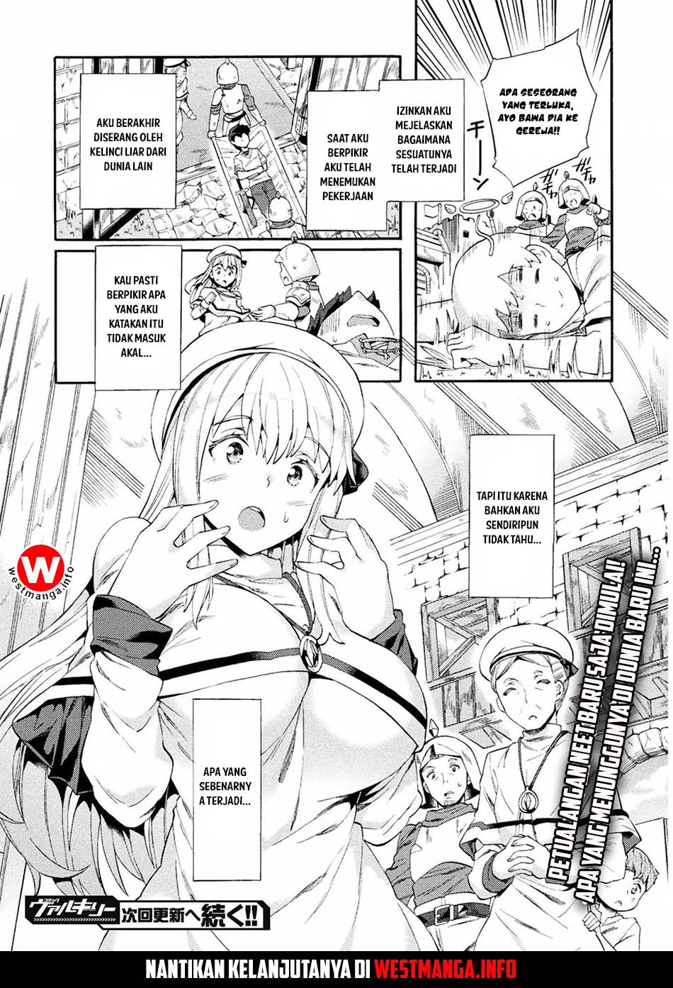 NEET dakedo Hello Work ni Ittara Isekai ni Tsuretekareta Chapter 1