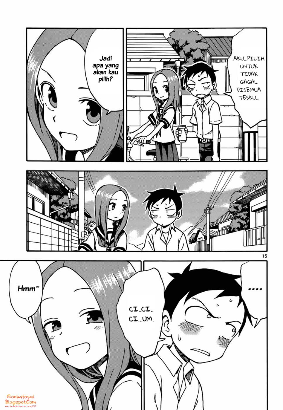 Karakai Jouzu no Takagi-san Chapter 42