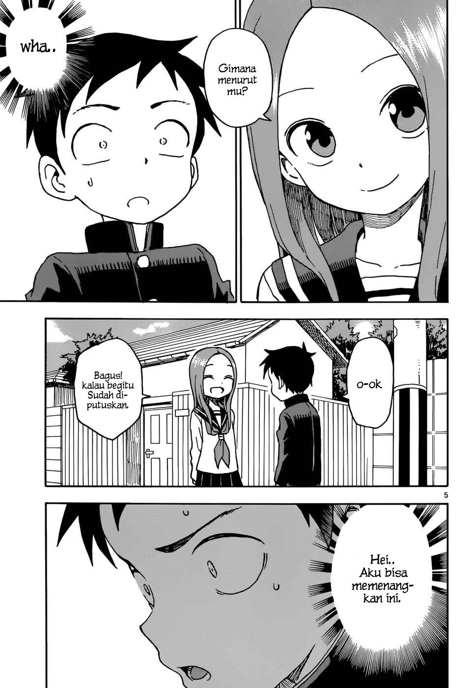 Karakai Jouzu no Takagi-san Chapter 76