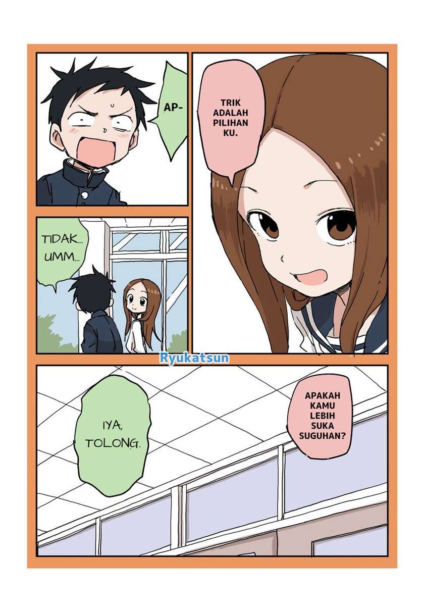 Karakai Jouzu no Takagi-san Chapter 90-5