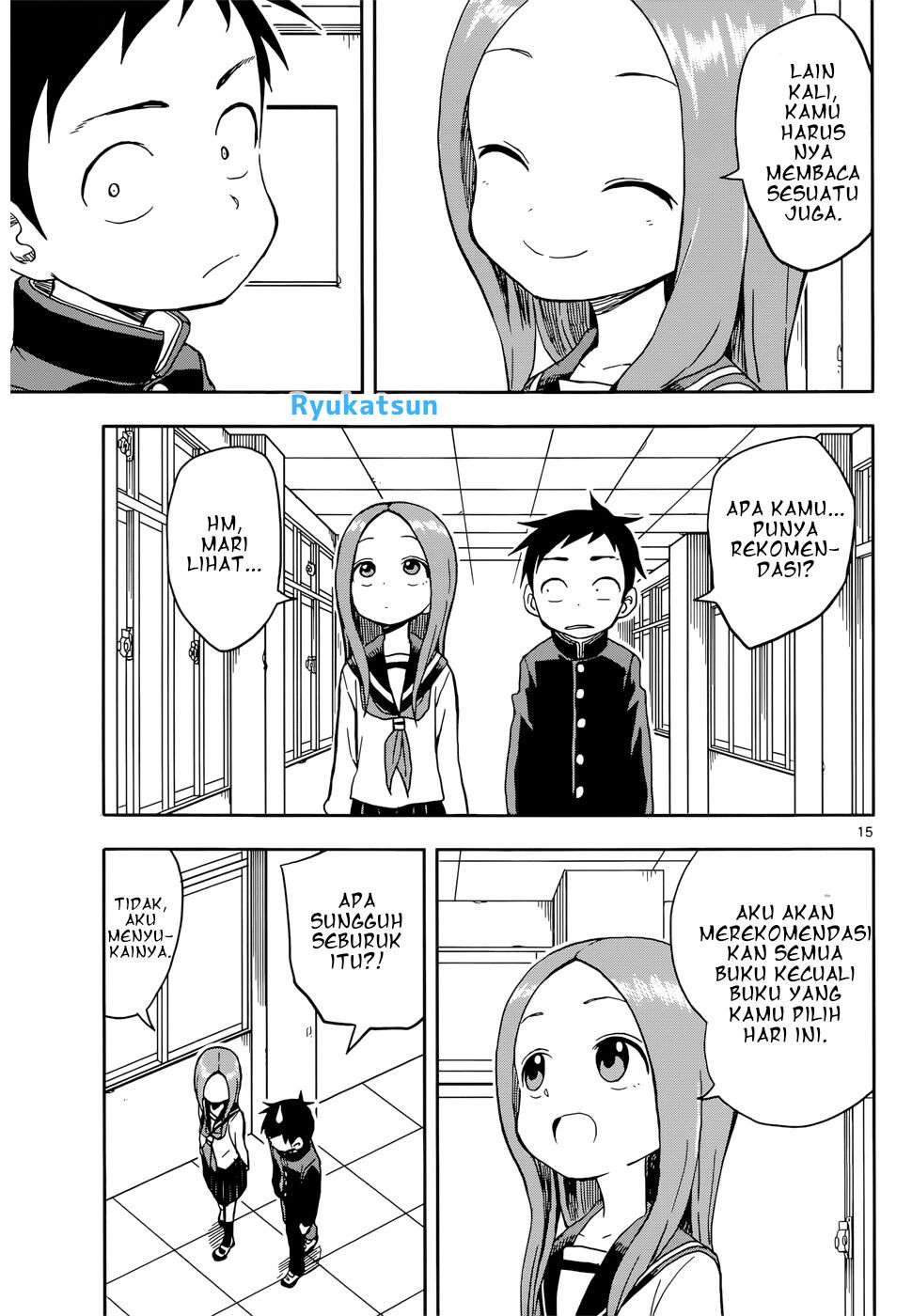 Karakai Jouzu no Takagi-san Chapter 94