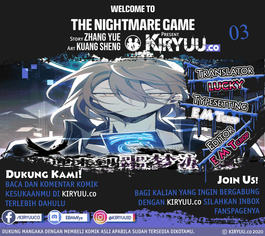 Welcome to the Nightmare Game Chapter 3