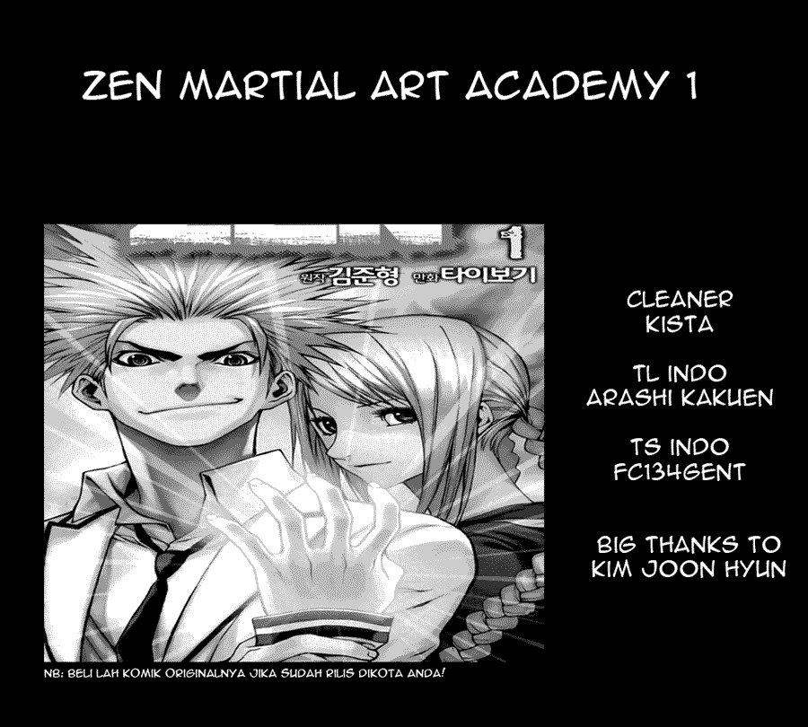 Zen Martial Arts Academy Chapter 1