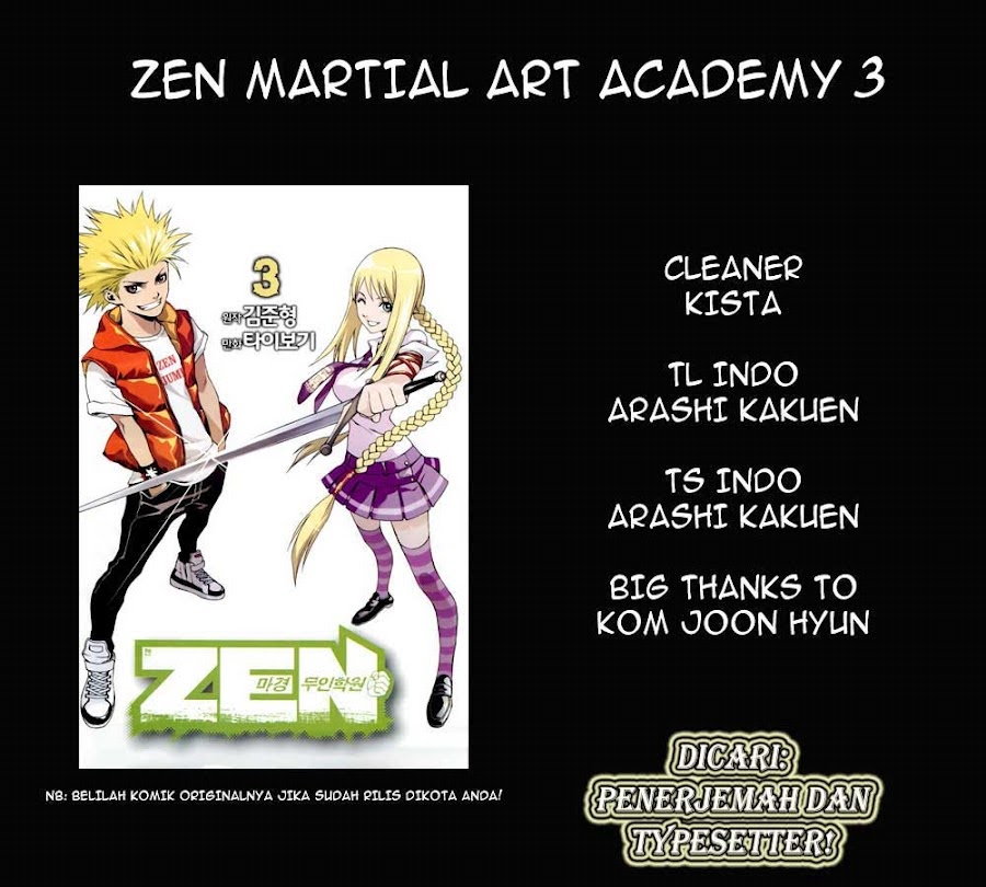 Zen Martial Arts Academy Chapter 17