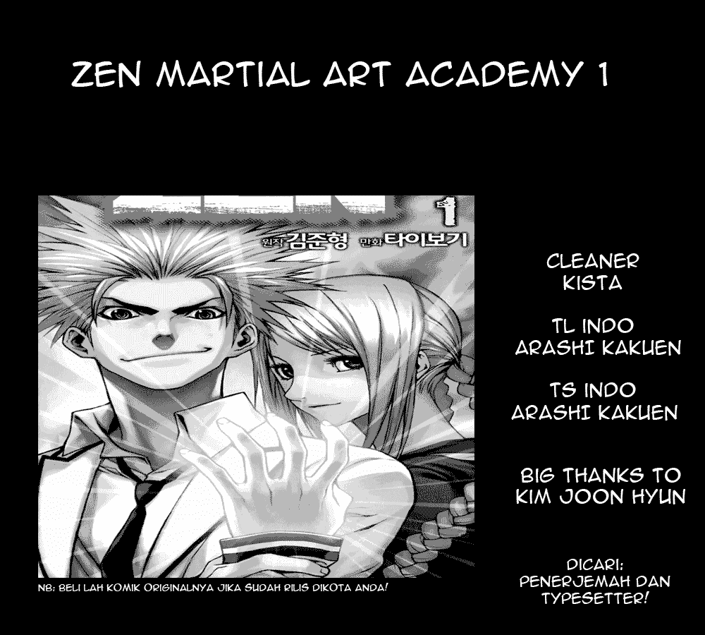 Zen Martial Arts Academy Chapter 3