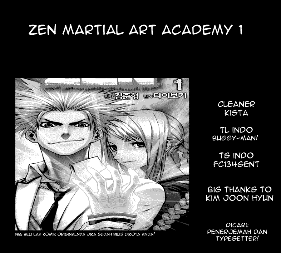 Zen Martial Arts Academy Chapter 4