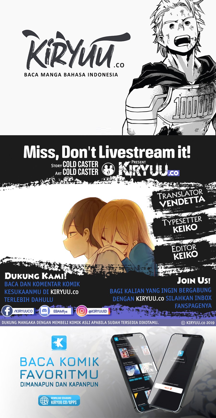 Miss, don’t livestream it! Chapter 13