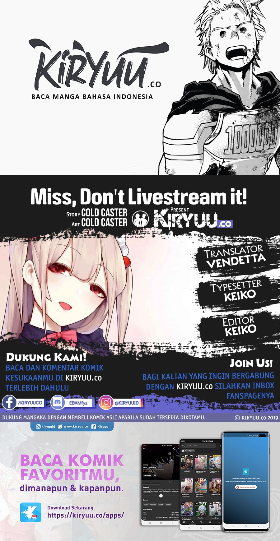 Miss, don’t livestream it! Chapter 9