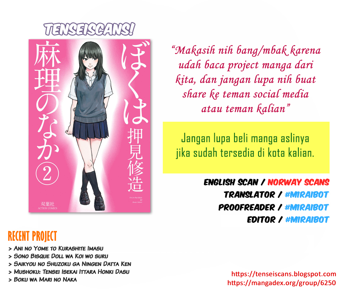 Boku Wa Mari No Naka Chapter 20 Bahasa Indonesia page 20