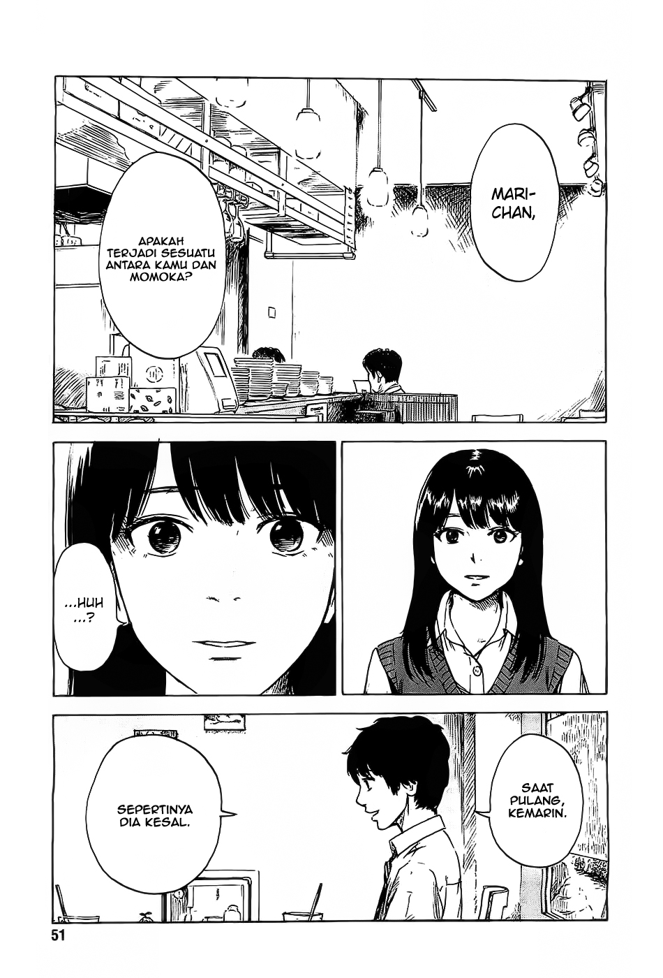 Boku Wa Mari No Naka Chapter 20 Bahasa Indonesia page 8
