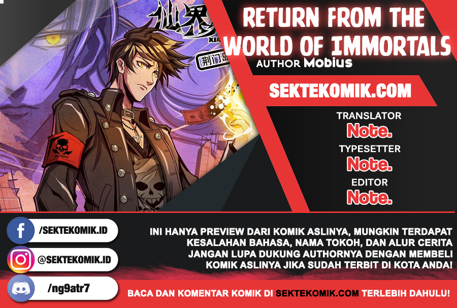 Return From the World of Immortals Chapter 102
