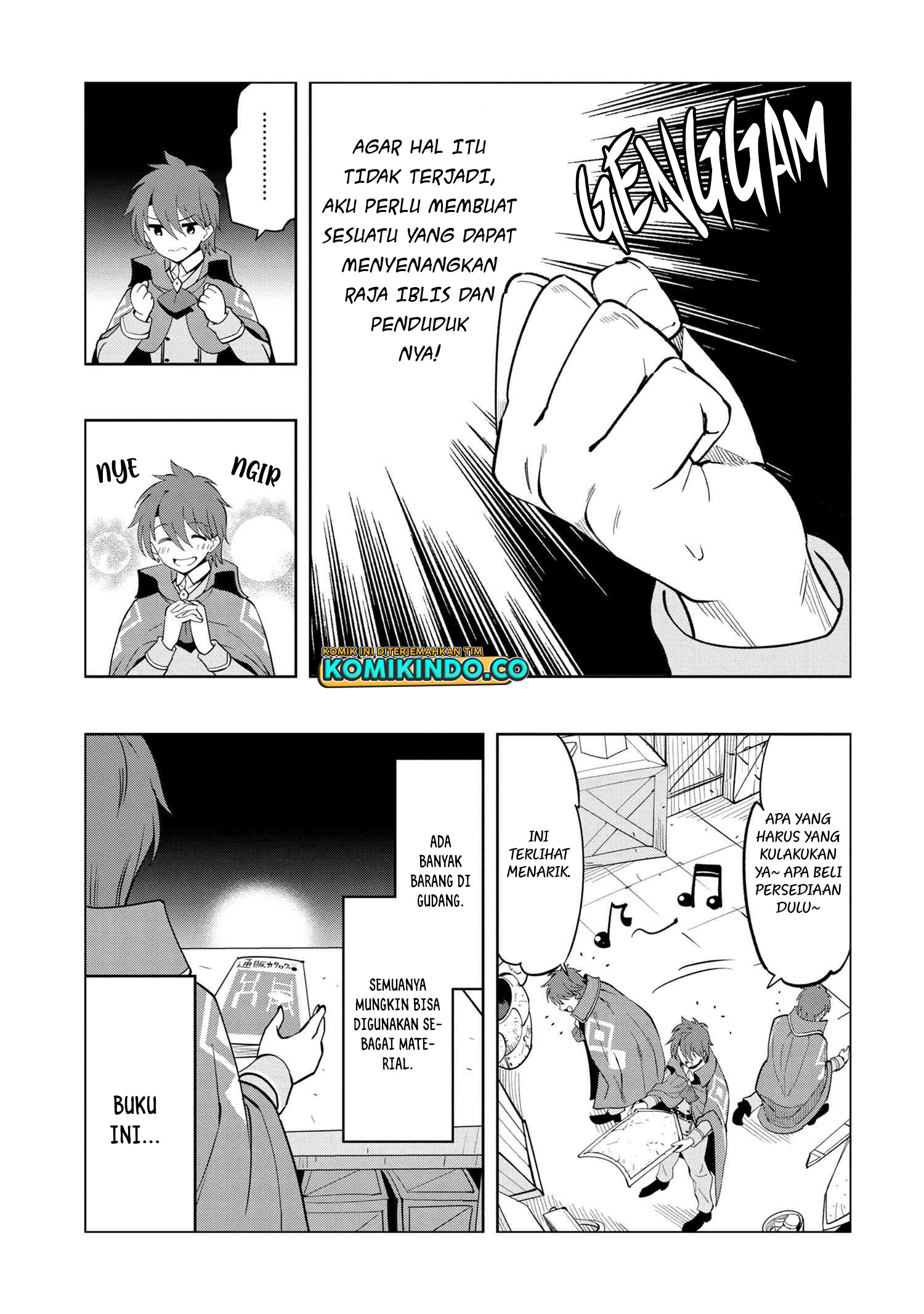 Souzou Renkinjutsushi Wa Jiyuu wo Ouka Suru Kokyou wo Tsuihou Saretara, Maou No Ohizamoto De Chouzetsu Kouka No Magic Item Zukuri Houdai Ni Narimashita chapter 3.1 halaman 8