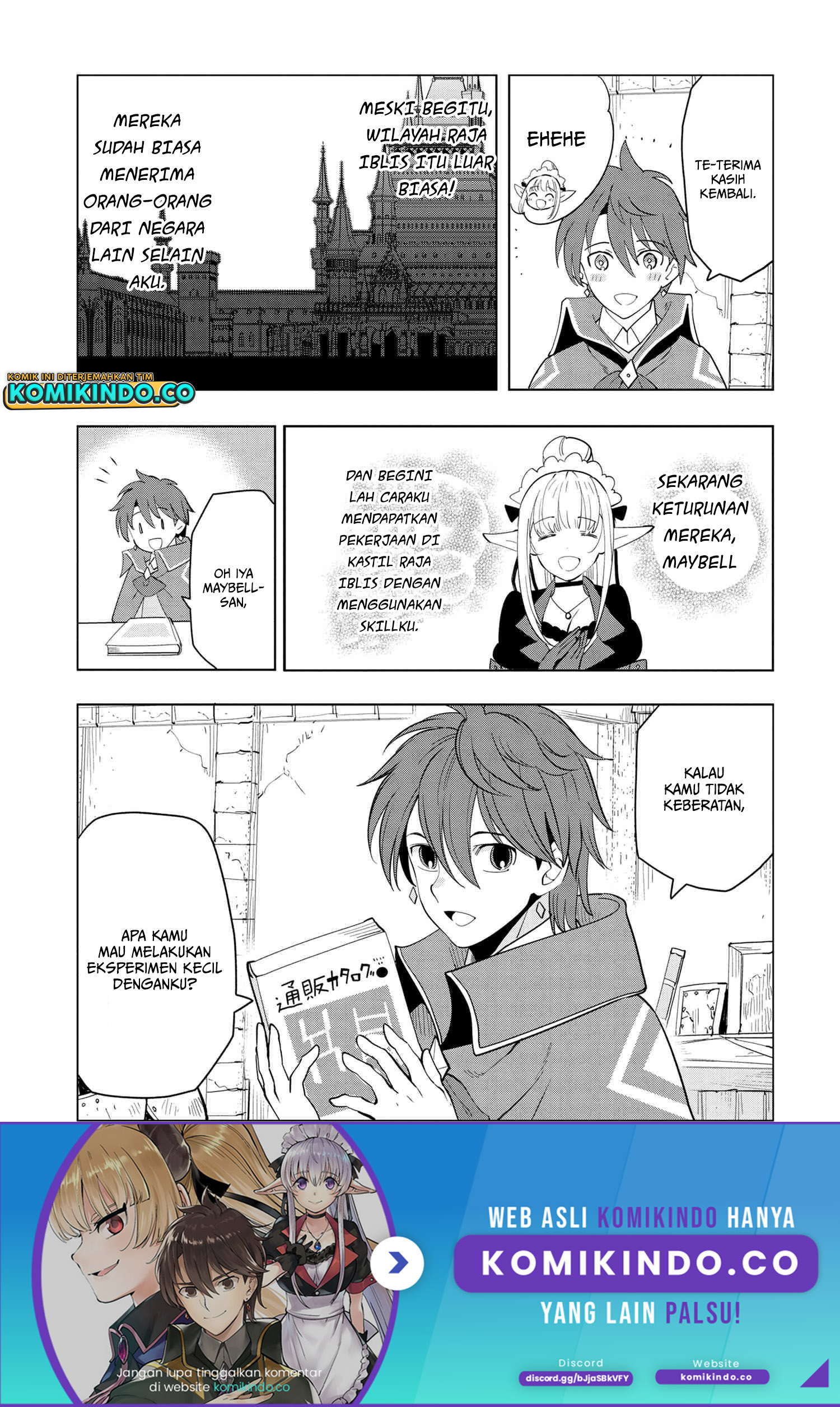 Souzou Renkinjutsushi Wa Jiyuu wo Ouka Suru Kokyou wo Tsuihou Saretara, Maou No Ohizamoto De Chouzetsu Kouka No Magic Item Zukuri Houdai Ni Narimashita chapter 3.1 halaman 18
