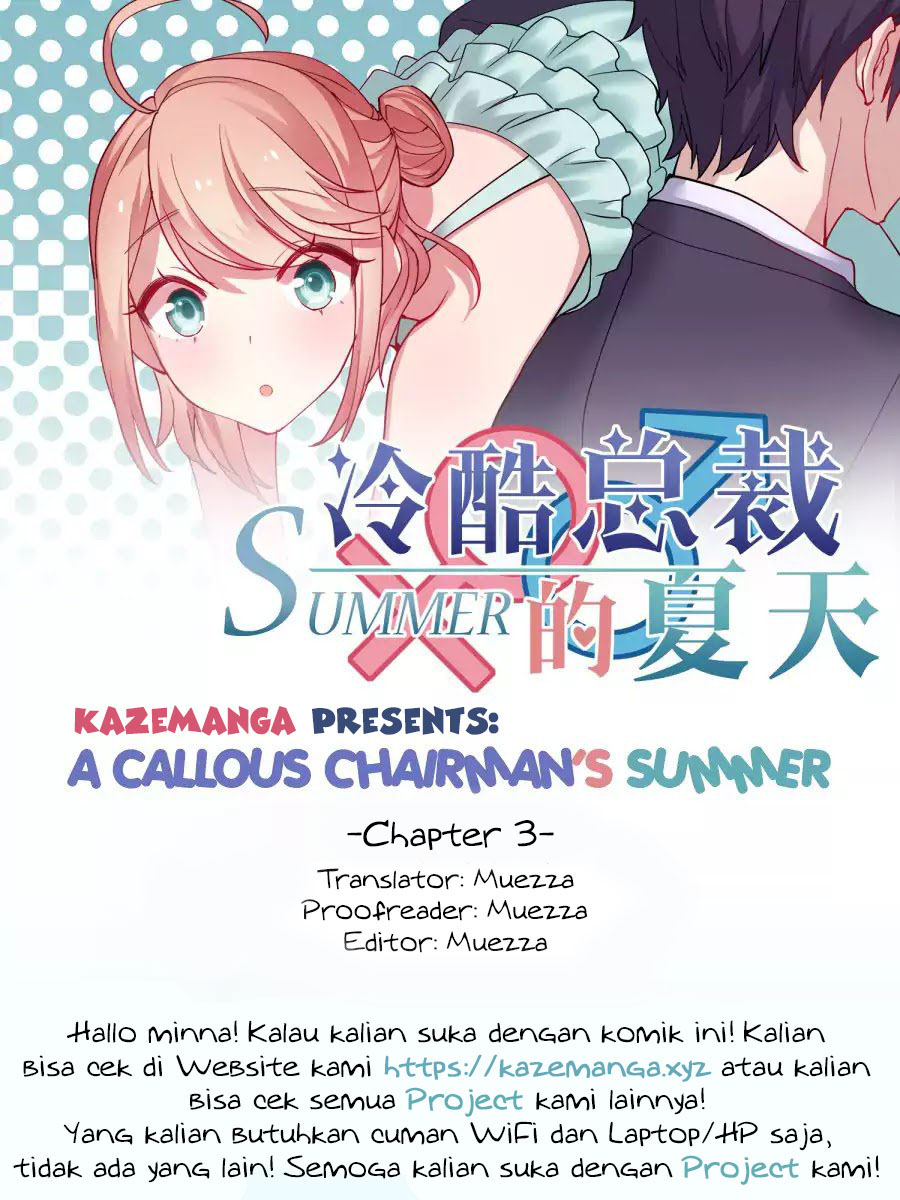 A Callous Chairman’s Summer Chapter 3