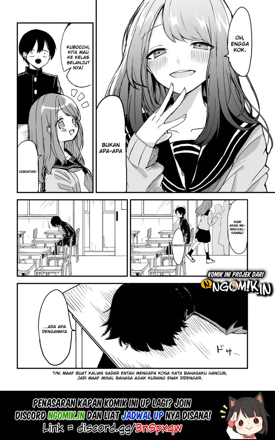 Kubo-san wa Boku (Mobu) wo Yurusanai Chapter 01